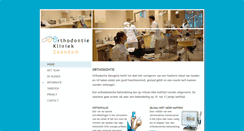 Desktop Screenshot of orthodontiekliniek.nl